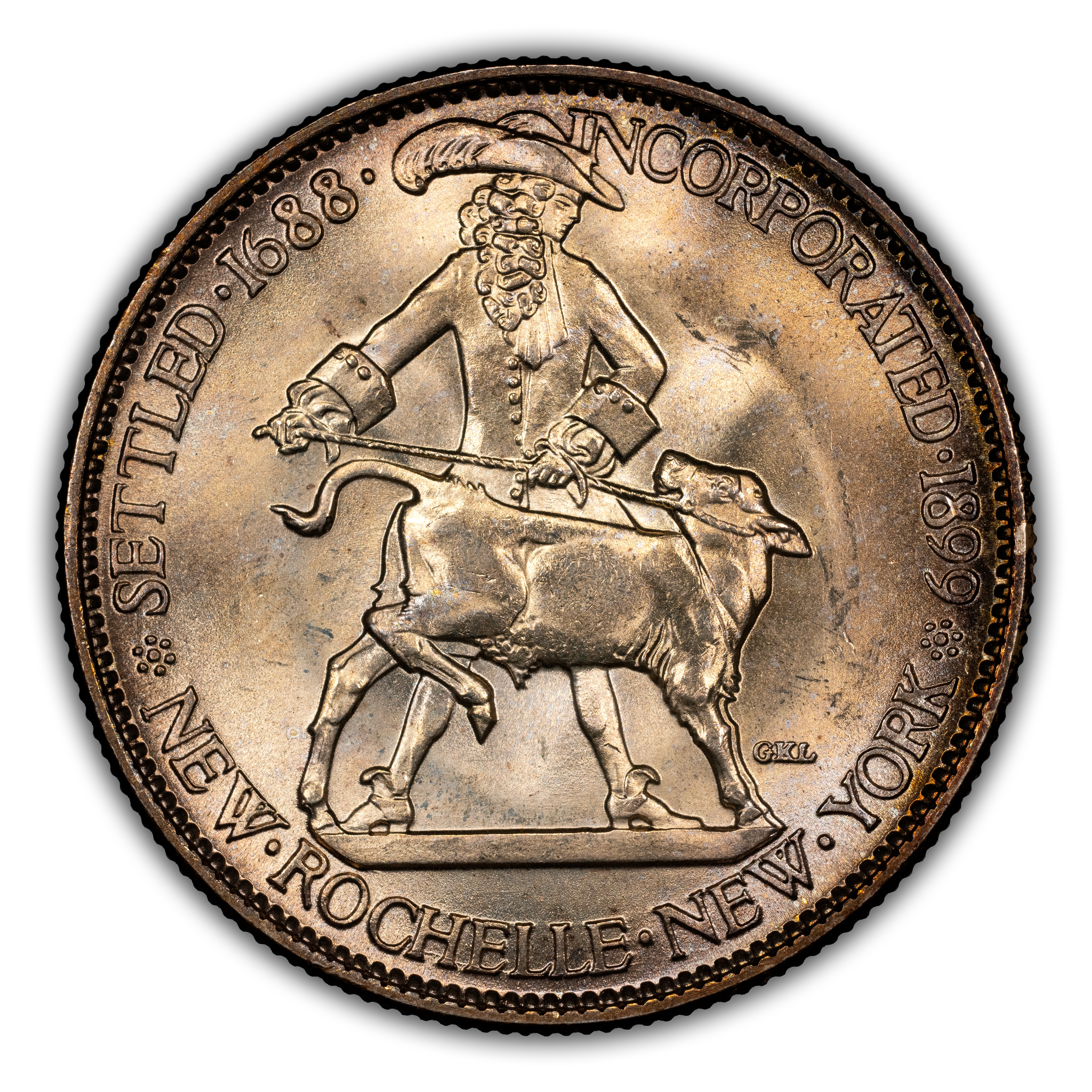 1938 50c New Rochelle MS