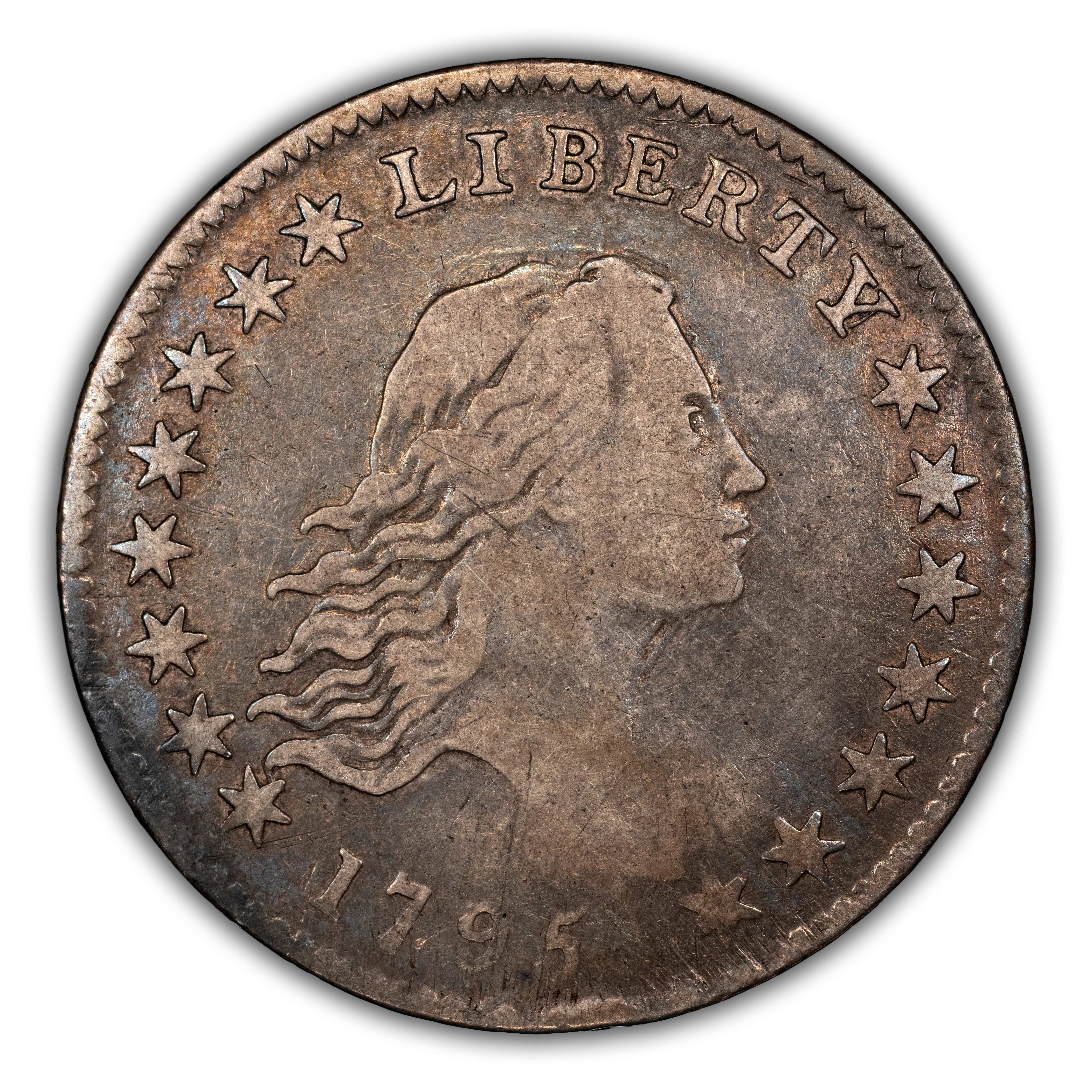 1795 50c 2 Leaves MS