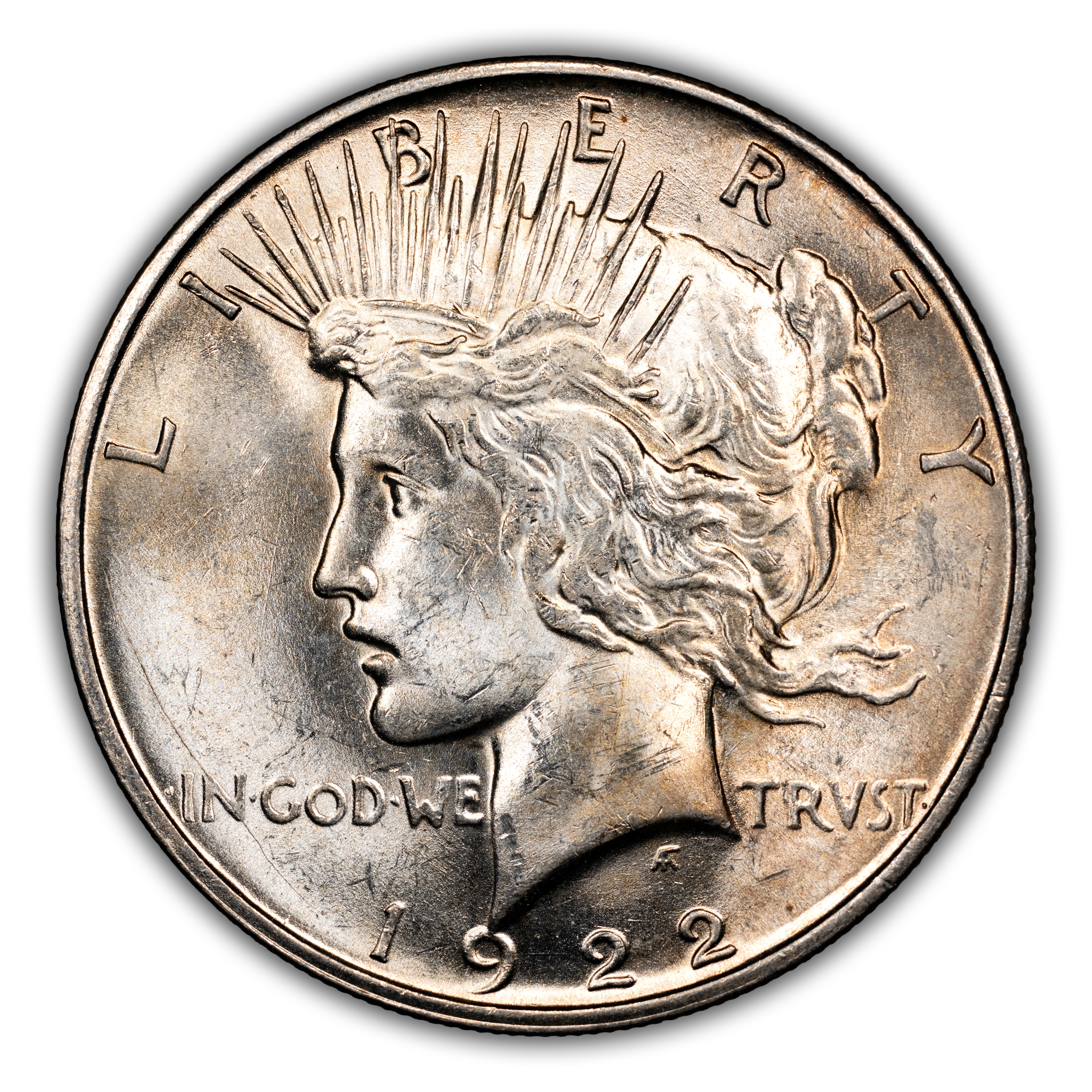 1922-D $1 Tripled Reverse, VAM-7A MS