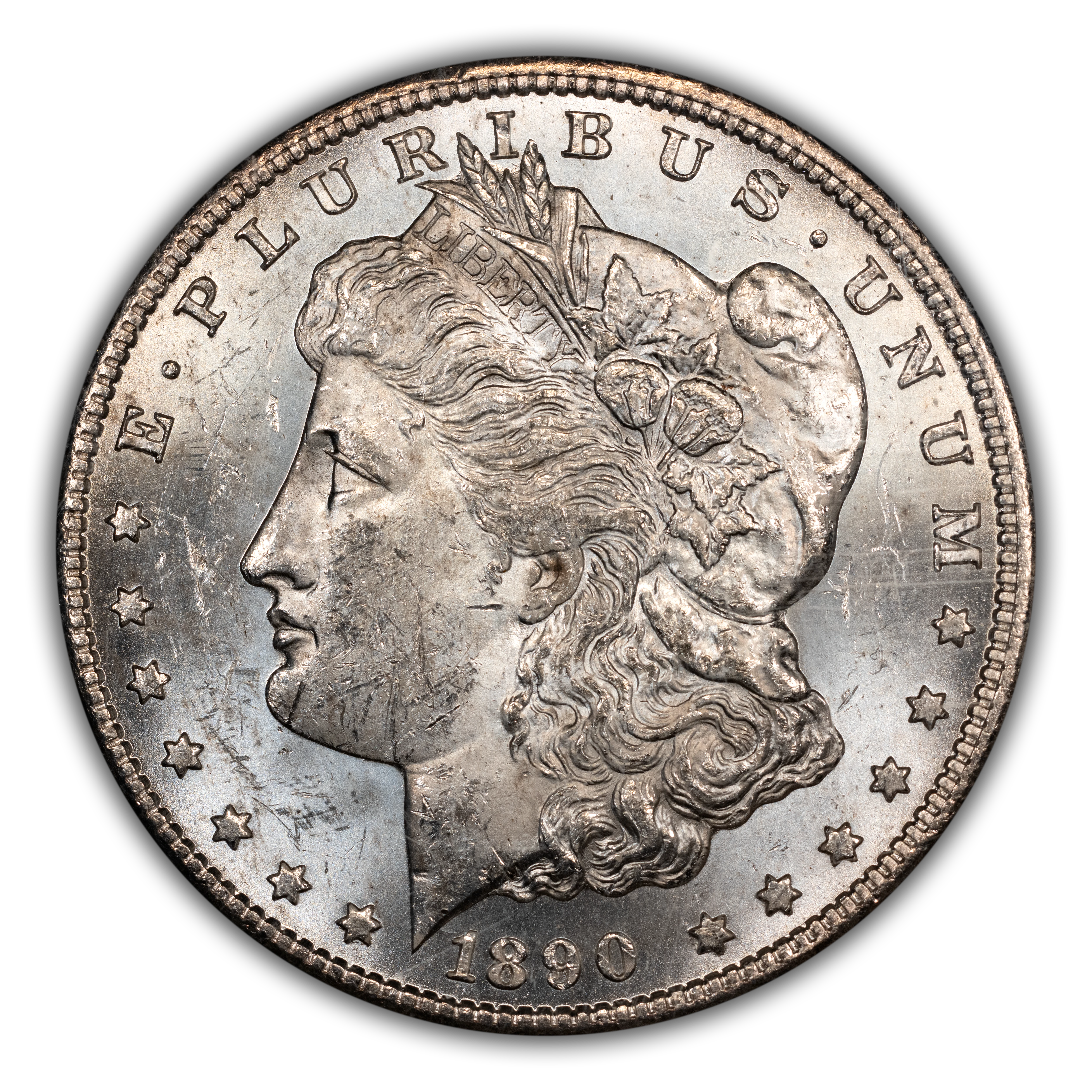 1890-CC $1 GSA Hoard, Hard package MS