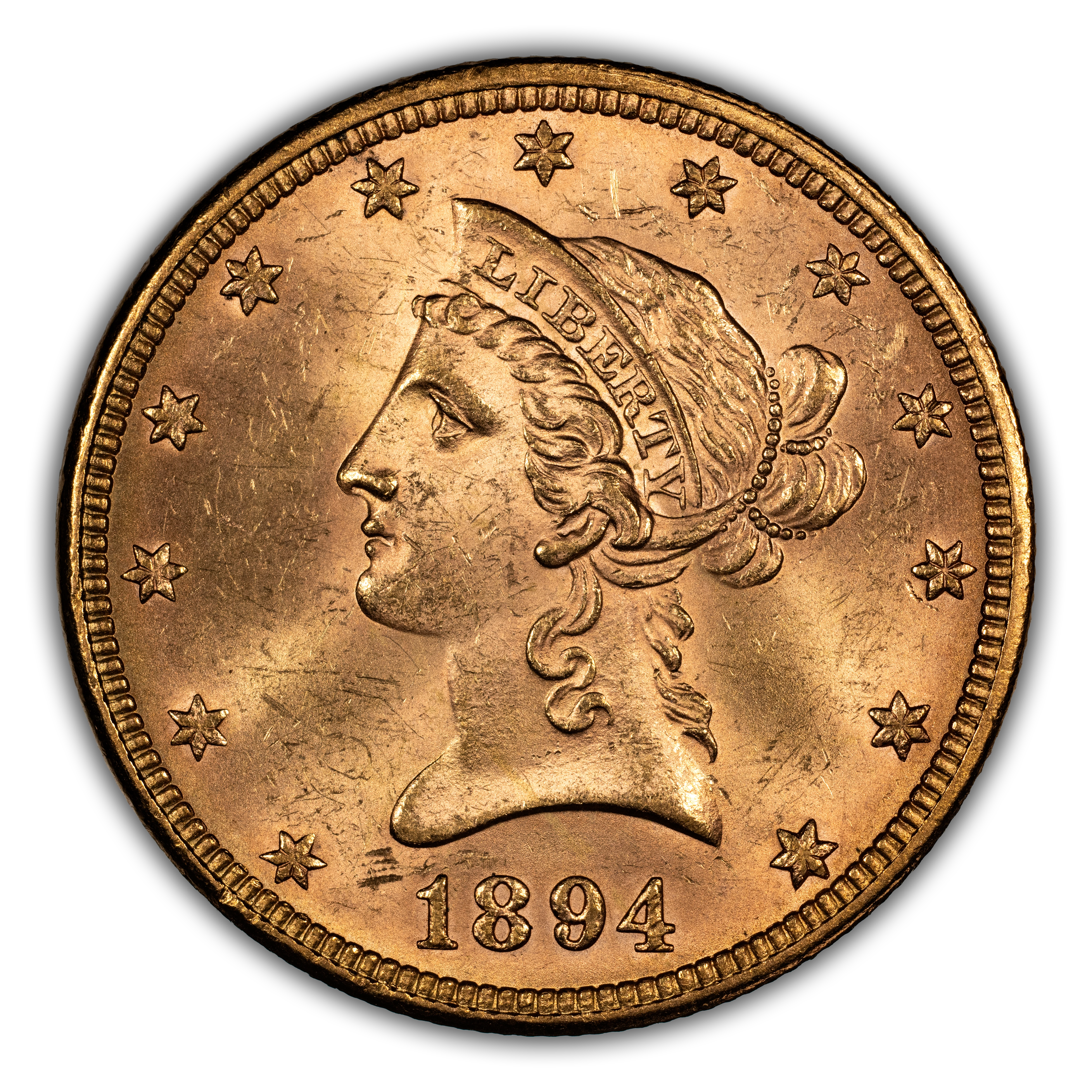1894 $10 MS