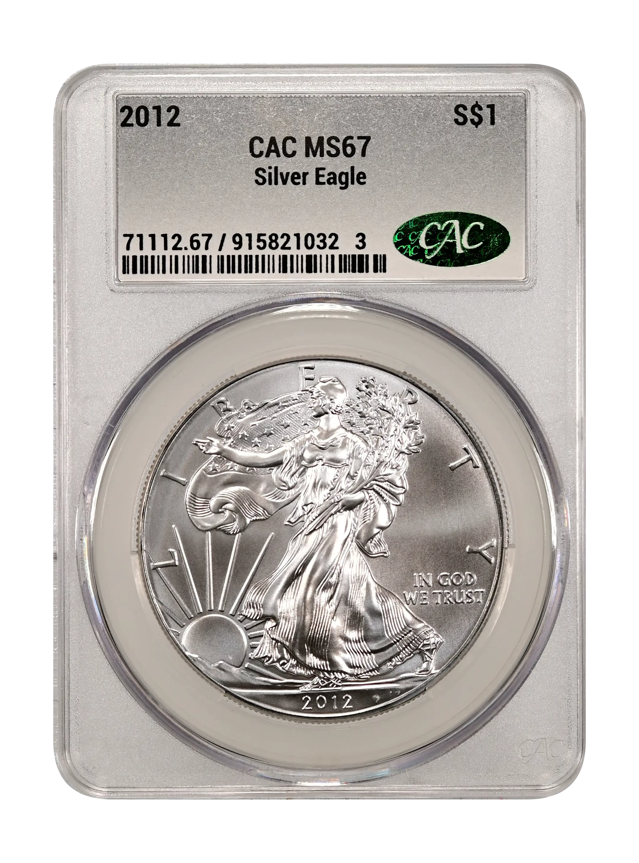 2012 $1 Silver Eagle Values & Prices | Greysheet