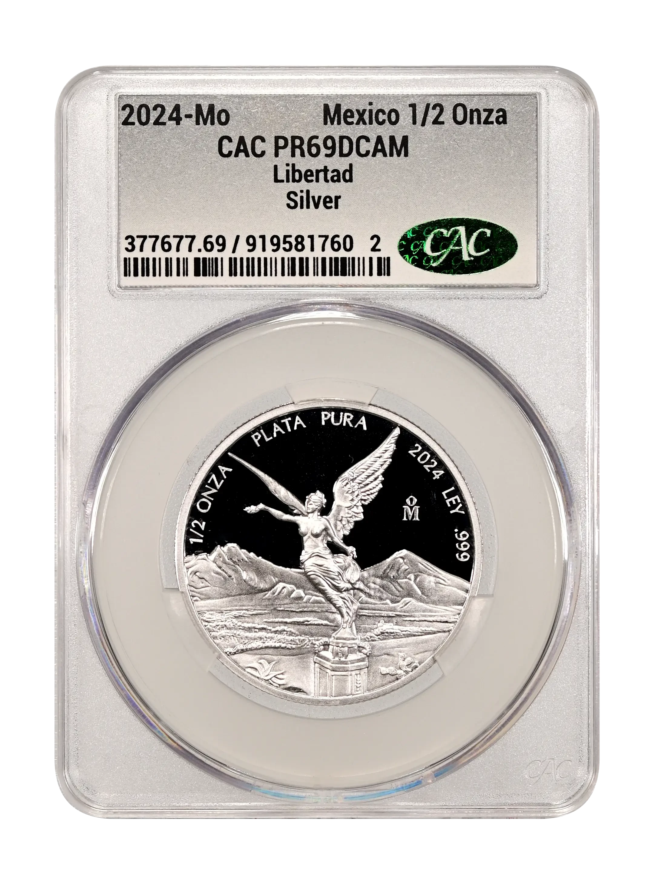Mexico 1998 Silver 1/2 Onza Libertad, Proof Coin Values & Prices