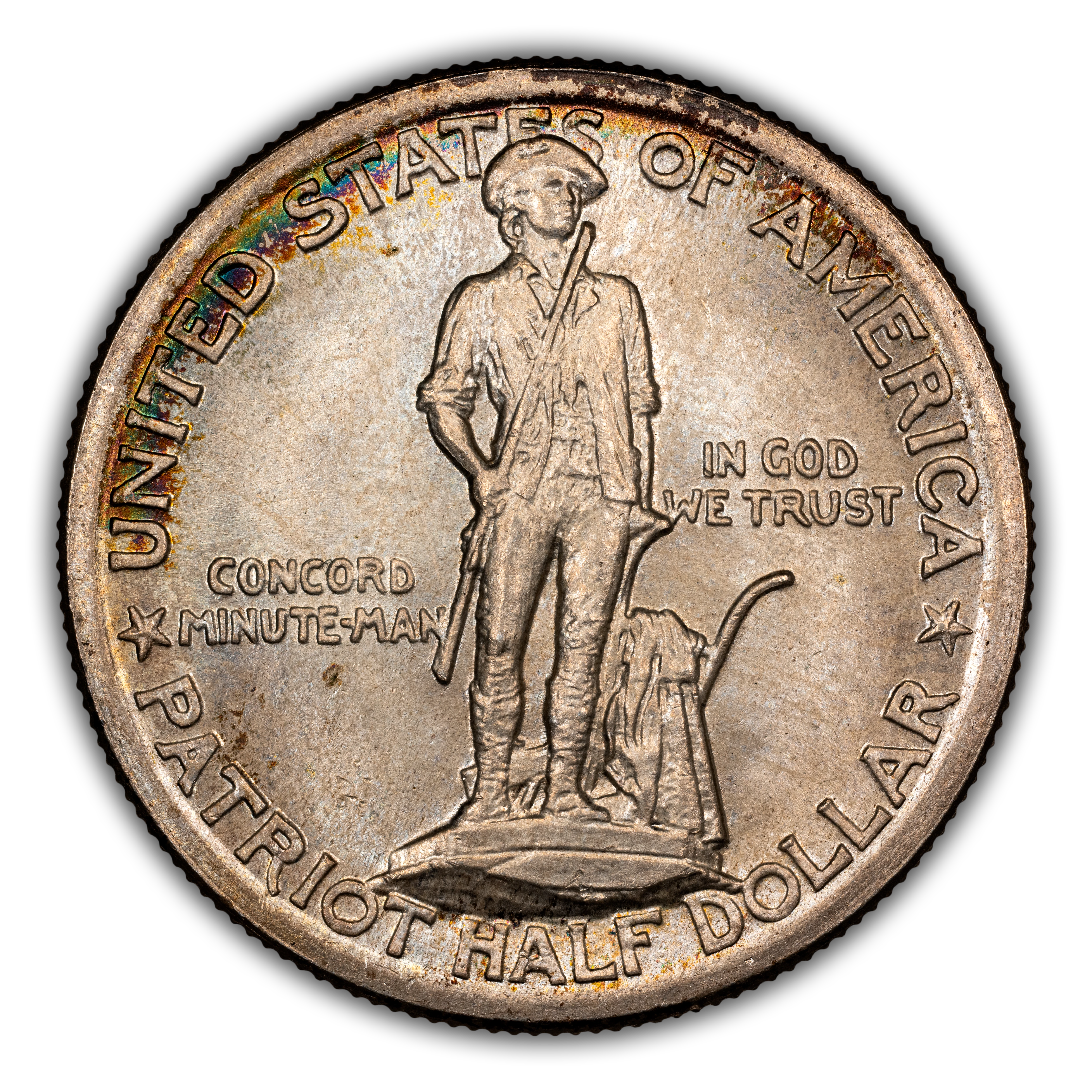 1925 50c Lexington-Concord MS