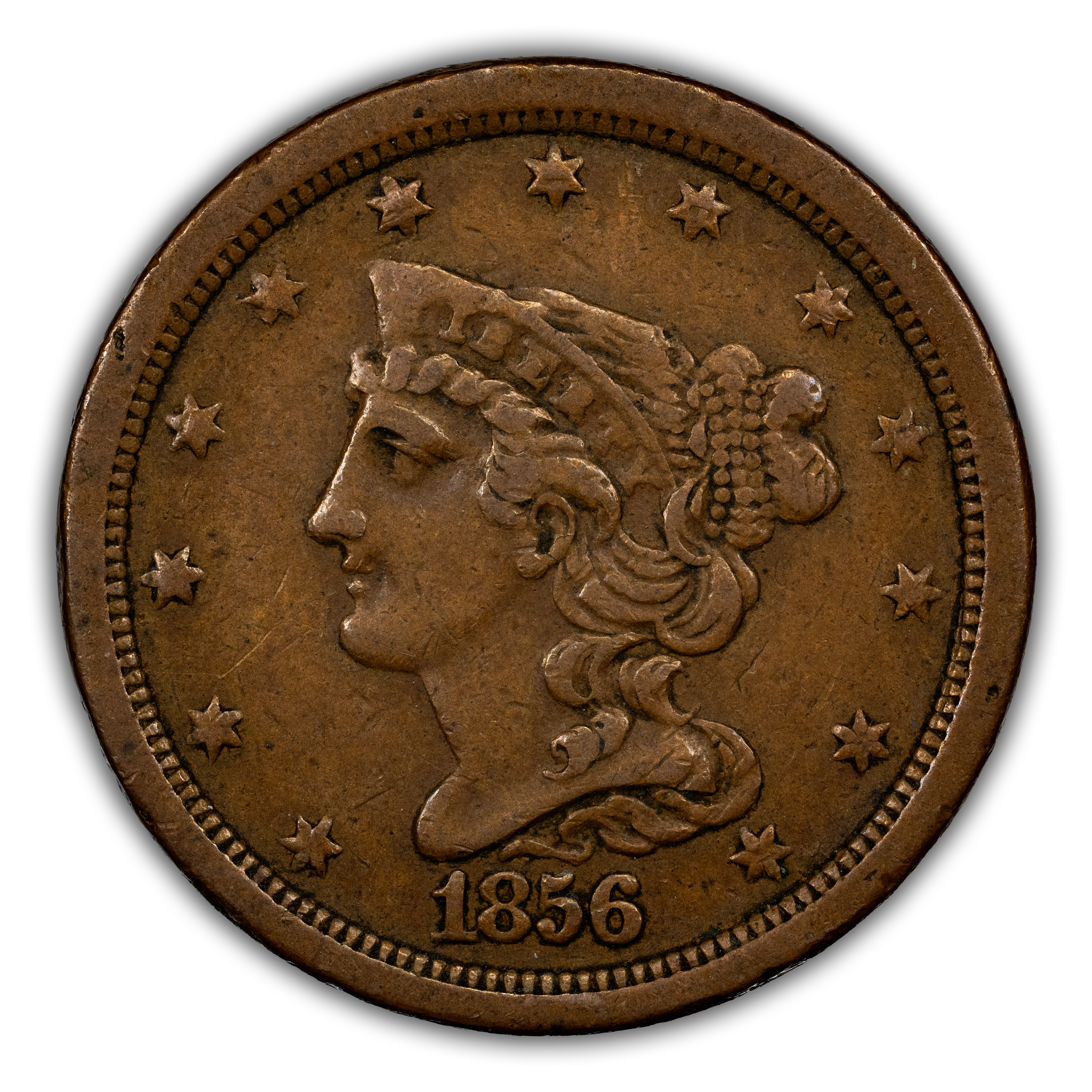 1856 1/2c C-1 MS BN