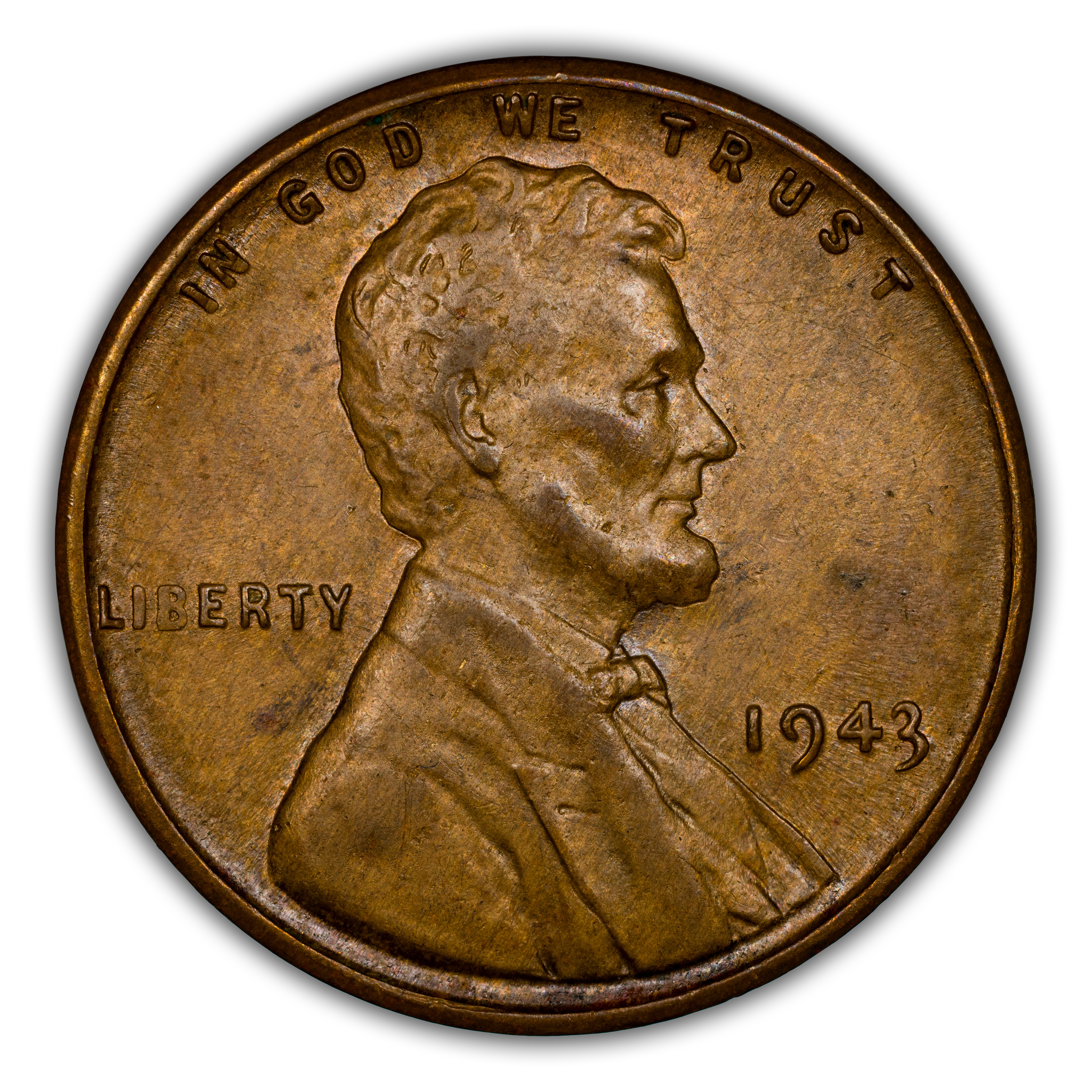 1943 1c Bronze MS BN