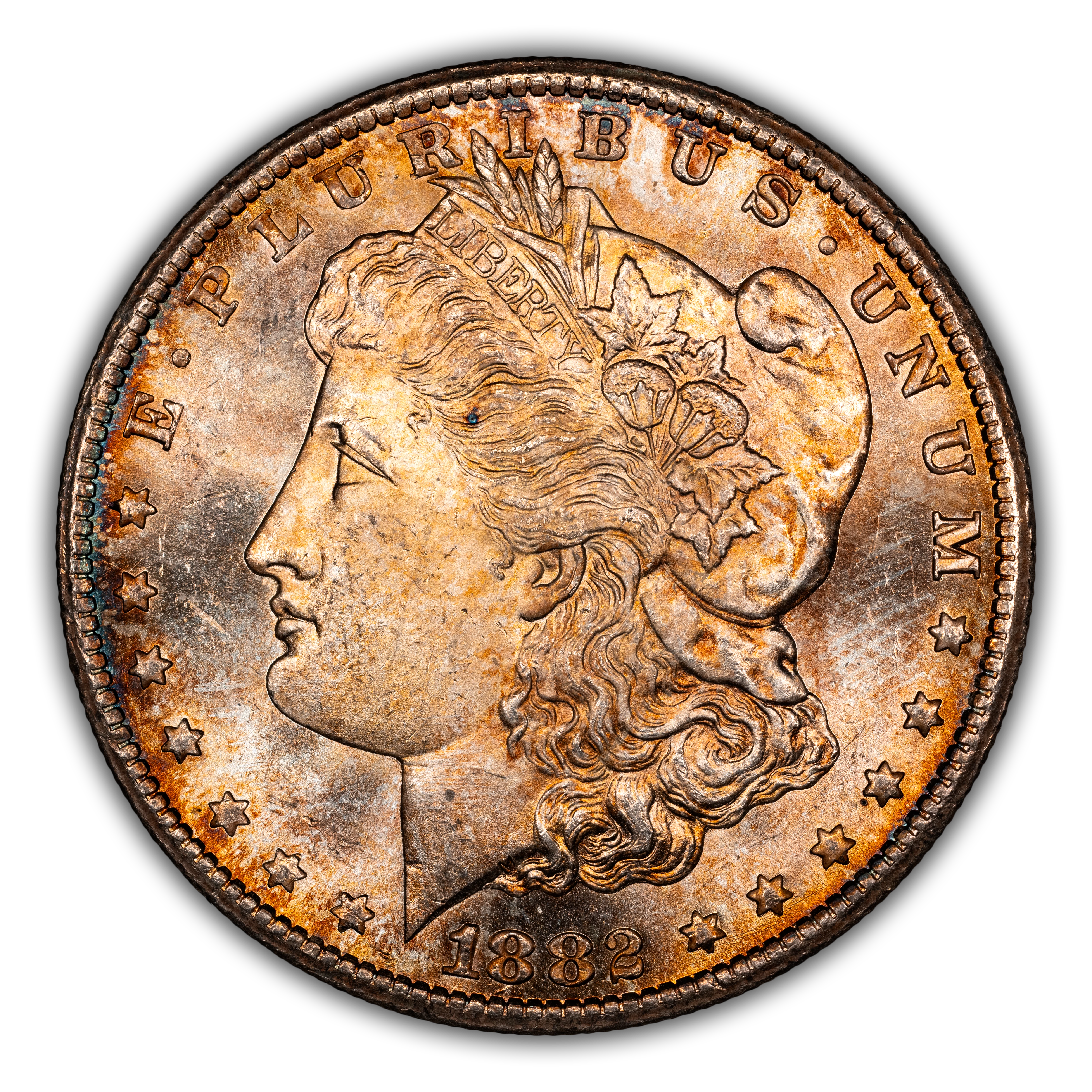 1882 CC Spiked Wing One Dollar VAM 3 MS Values | Greysheet