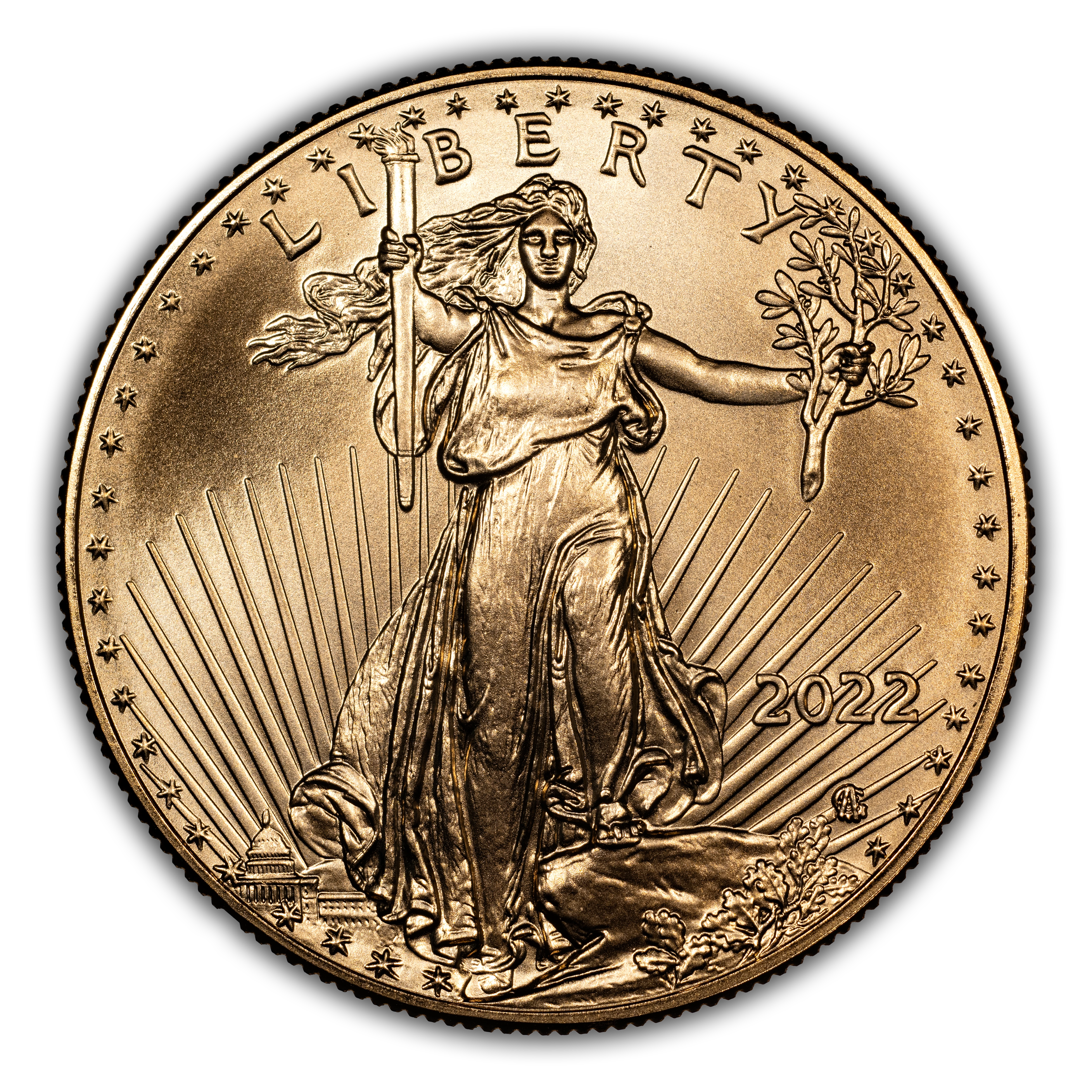 2022 G$50 Gold Eagle MS