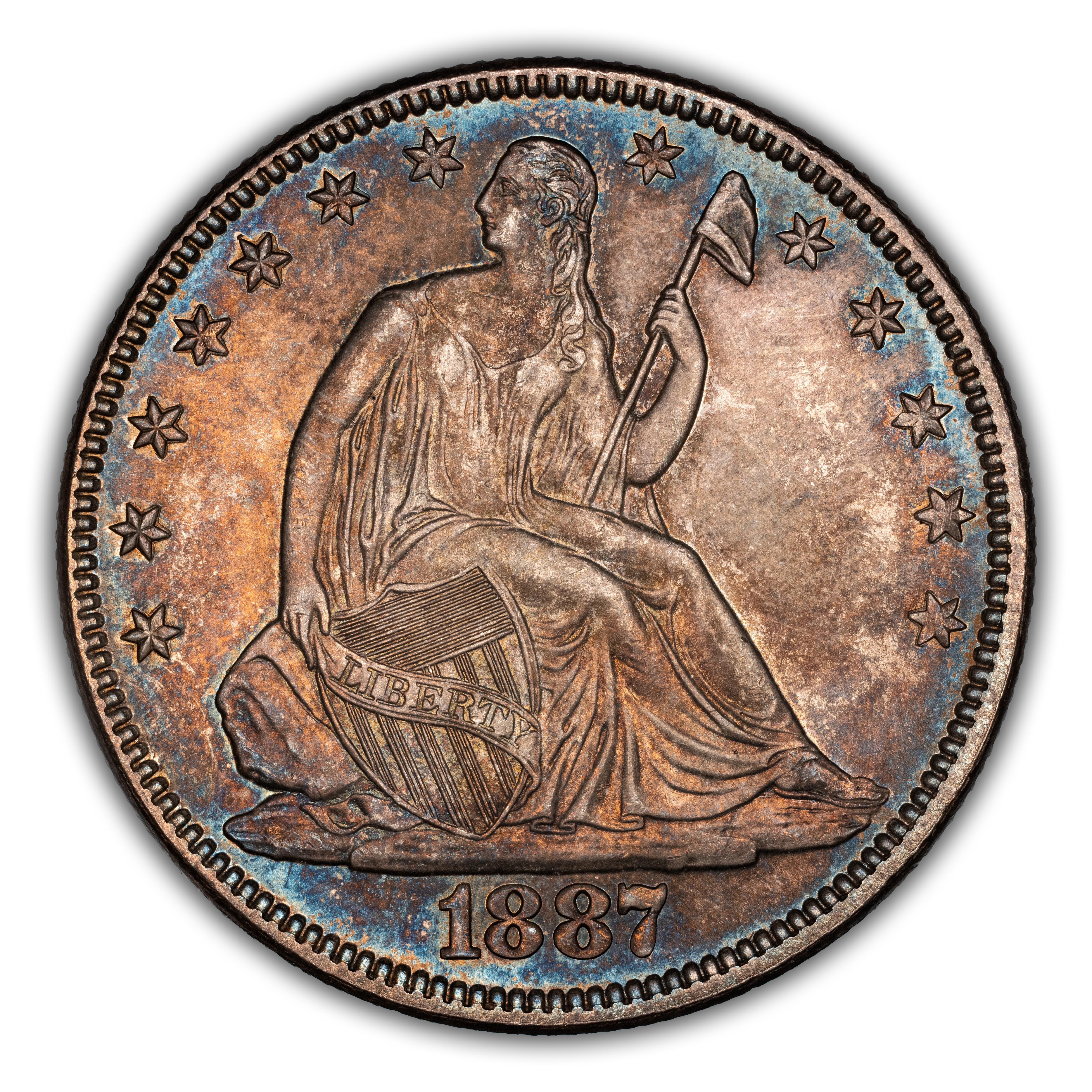 1887 50c MS