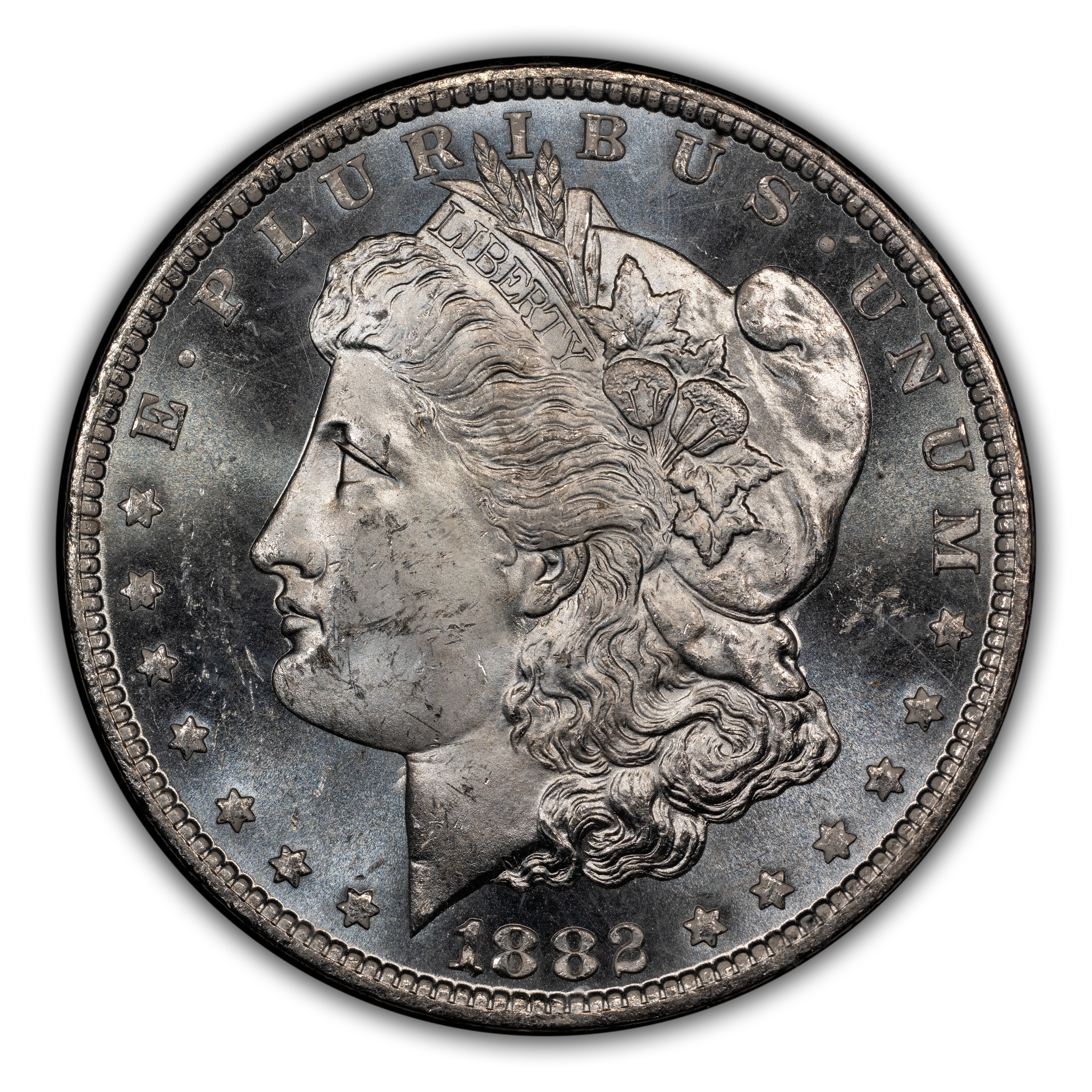 1882-CC $1 GSA Hoard, Hard package MS PL