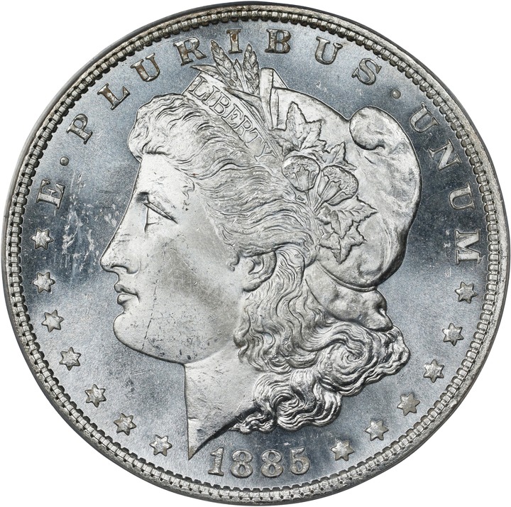 1885 $1  MS PL MS65 PL thumbnail 3