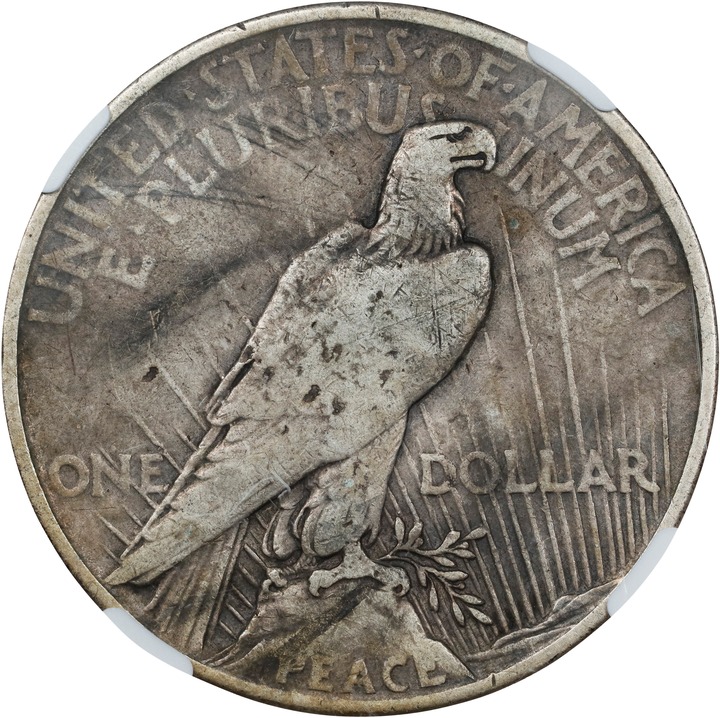 1921 $1  Peace, High Relief VG10 thumbnail 14