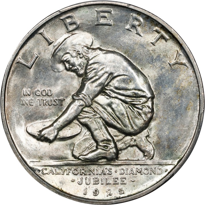 1925-S 50c California Jubilee VG10 thumbnail 7