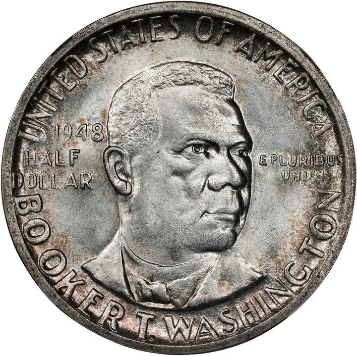 1948-S 50c Booker T. Washington MS68 CAC thumbnail 23