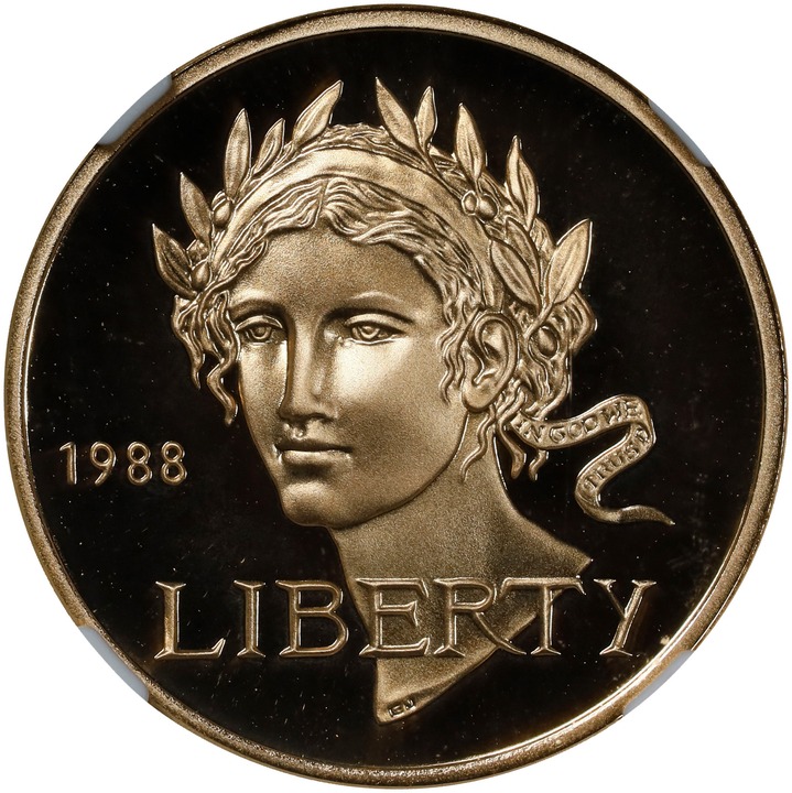 1988-W G$5  Seoul Olympiad PR DCAM thumbnail 3