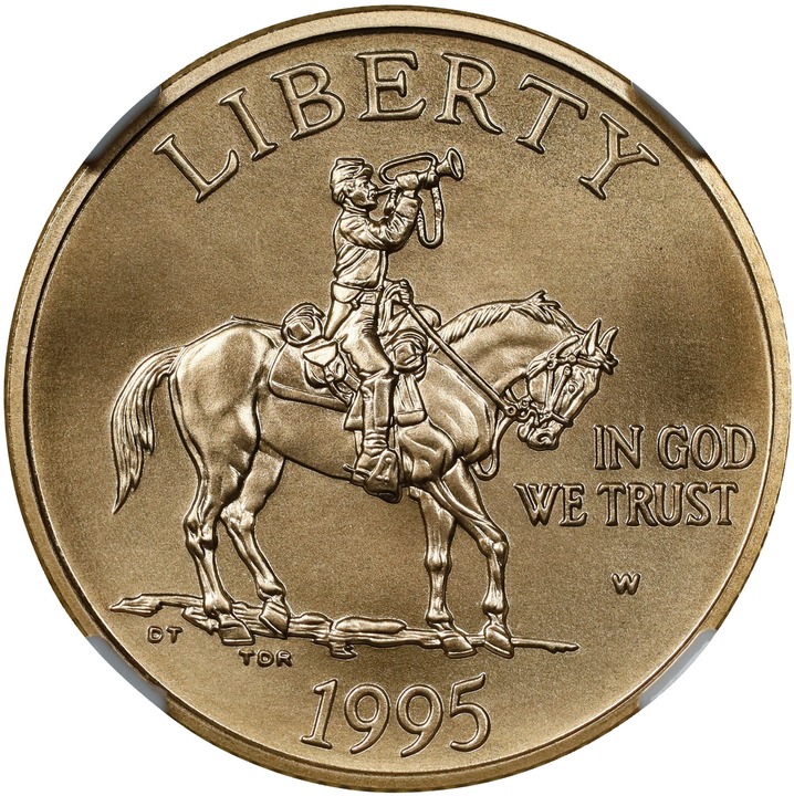 Gold Commemorative G$5 [Type] MS70 thumbnail 5