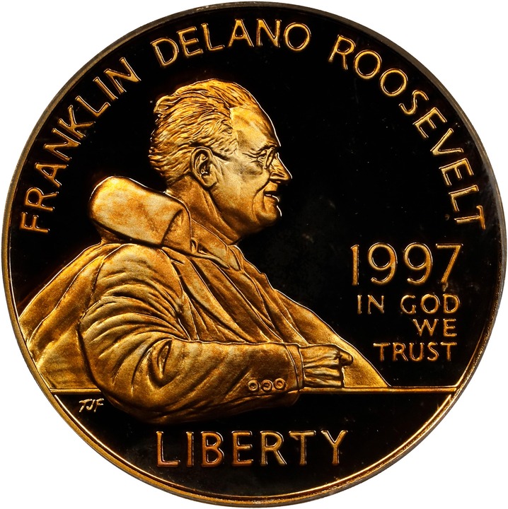 1997-W G$5  Franklin D. Roosevelt PR DCAM thumbnail 2