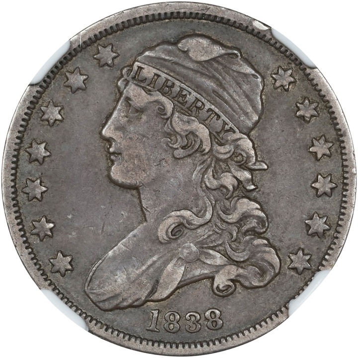 1838 25c Capped Bust, B-1 AG2 thumbnail 17