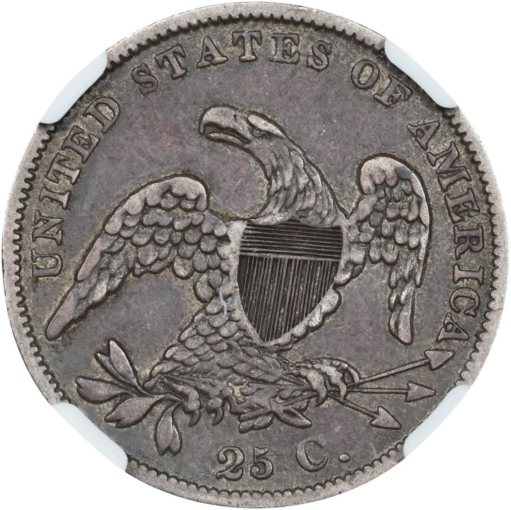 1838 25c Capped Bust, B-1 AG2 thumbnail 18