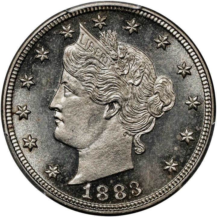 1883 5c No Cents PR CAM PR61 CAM thumbnail 20