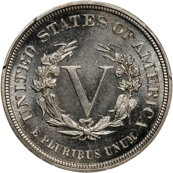 1883 5c No Cents PR CAM PR61 CAM thumbnail 21