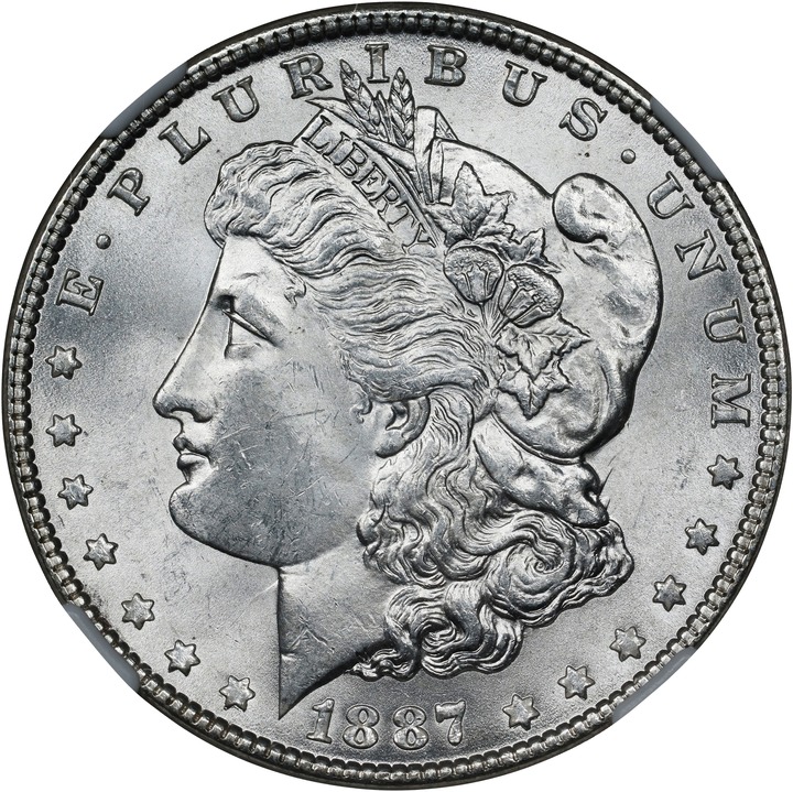 1887 $1  Alligator Eye, VAM-12 AG3 thumbnail 21