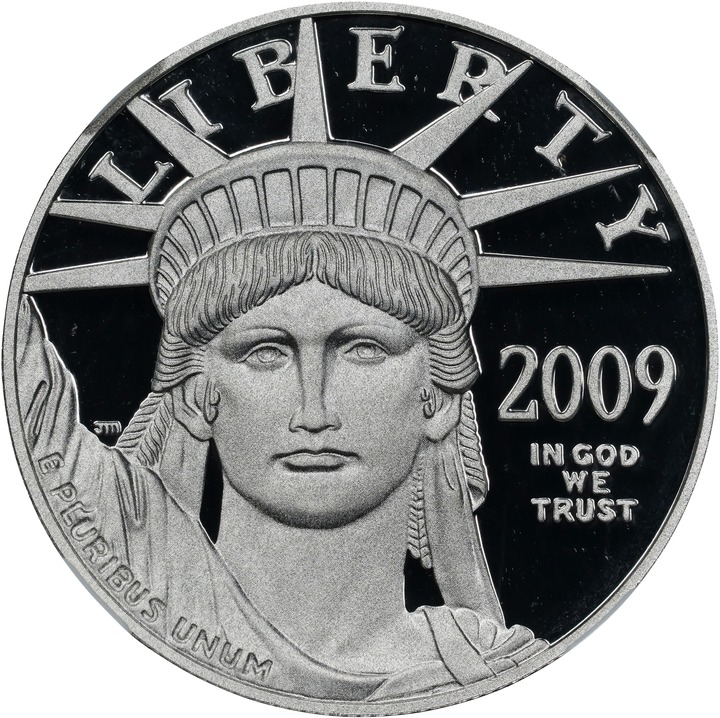 Image for 2009-W P$100  Platinum Eagle PR DCAM PR70 DCAM
