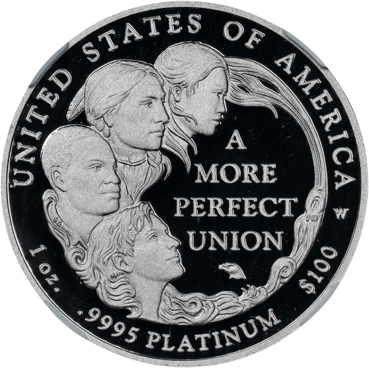 2009-W P$100  Platinum Eagle PR DCAM PR70 DCAM thumbnail 2