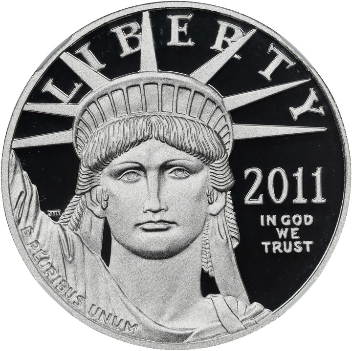 2011-W P$100  Platinum Eagle PR DCAM OGP thumbnail 7