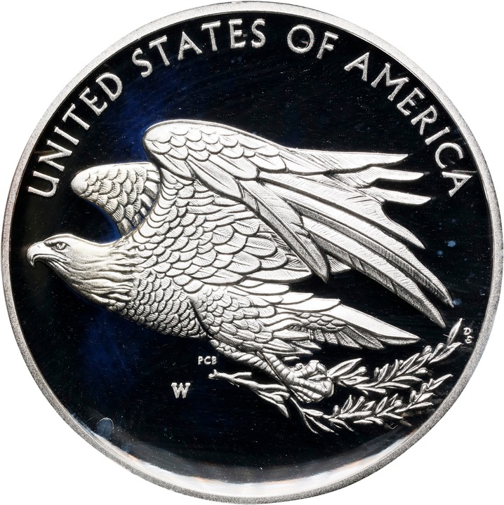 2016-W Medal 1oz Silver, American Liberty PR DCAM thumbnail 2