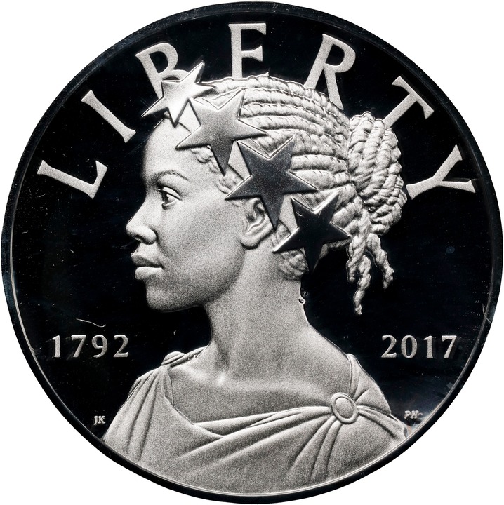 2017-P Medal 1oz Silver, American Liberty, 225th Anniversary PR DCAM thumbnail 5