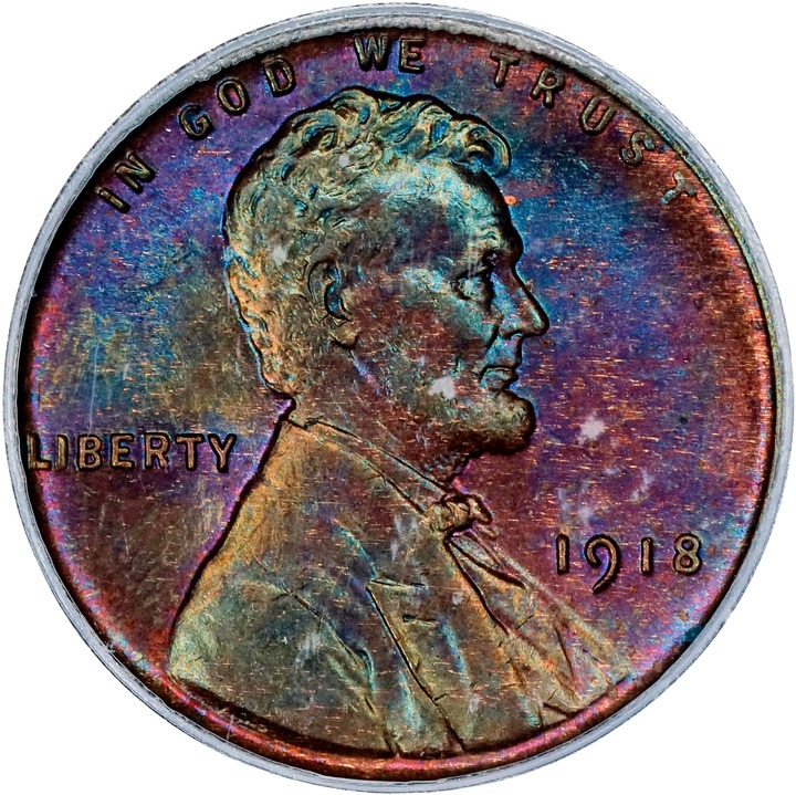 1918 1c MS RB MS65 RB thumbnail 7
