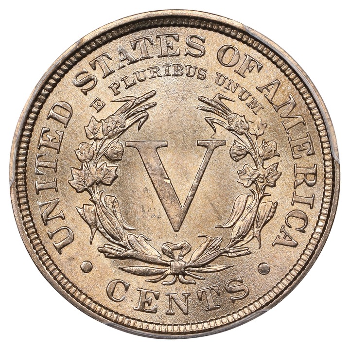 1896 5c MS64 thumbnail 2