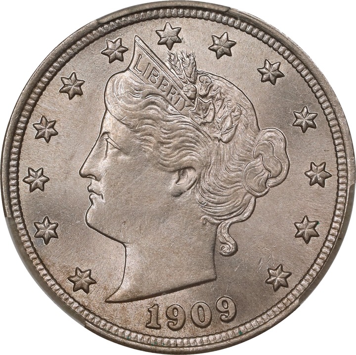 1909 5c MS64 thumbnail 5