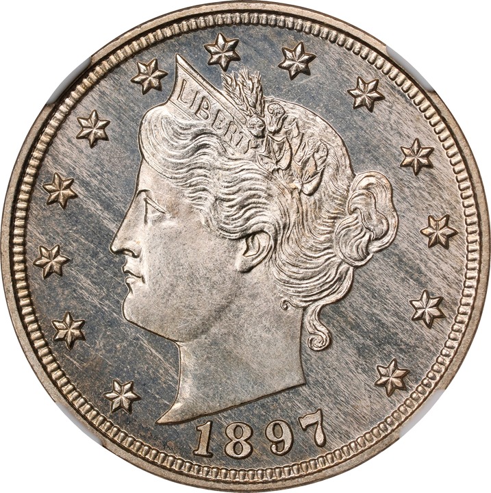 1897 5c AU53 thumbnail 20