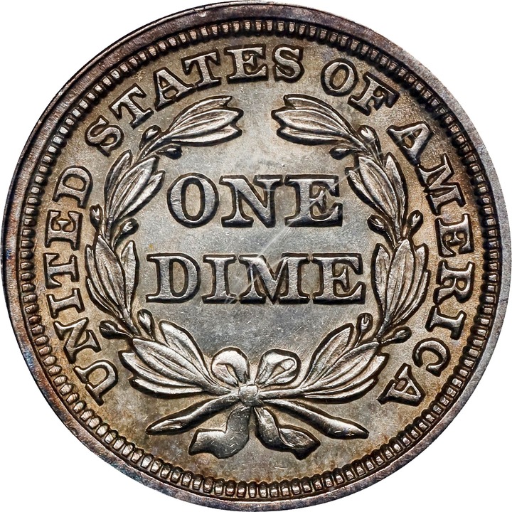 1854 10c Arrows MS68 thumbnail 7