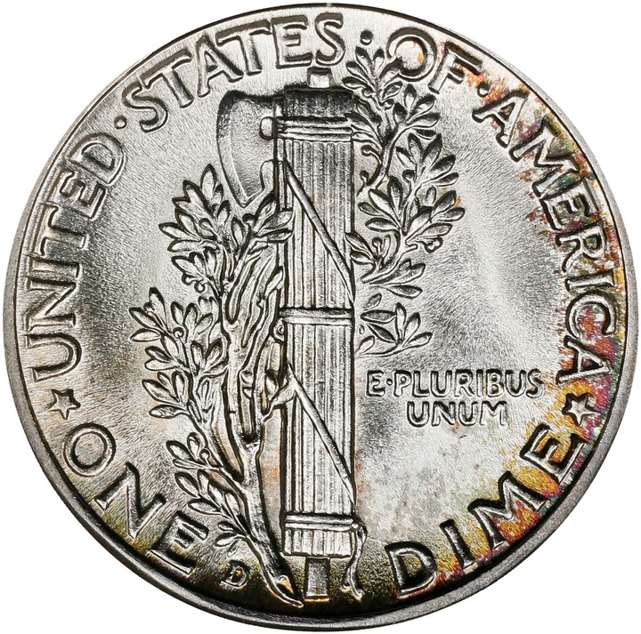 1942-D 10c MS FB MS61 FB thumbnail 12