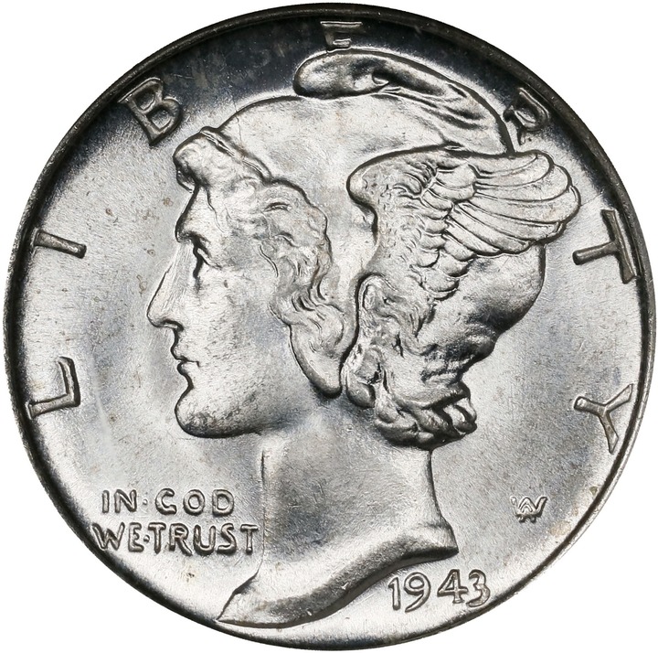 1943-D 10c MS FB MS65 FB thumbnail 15