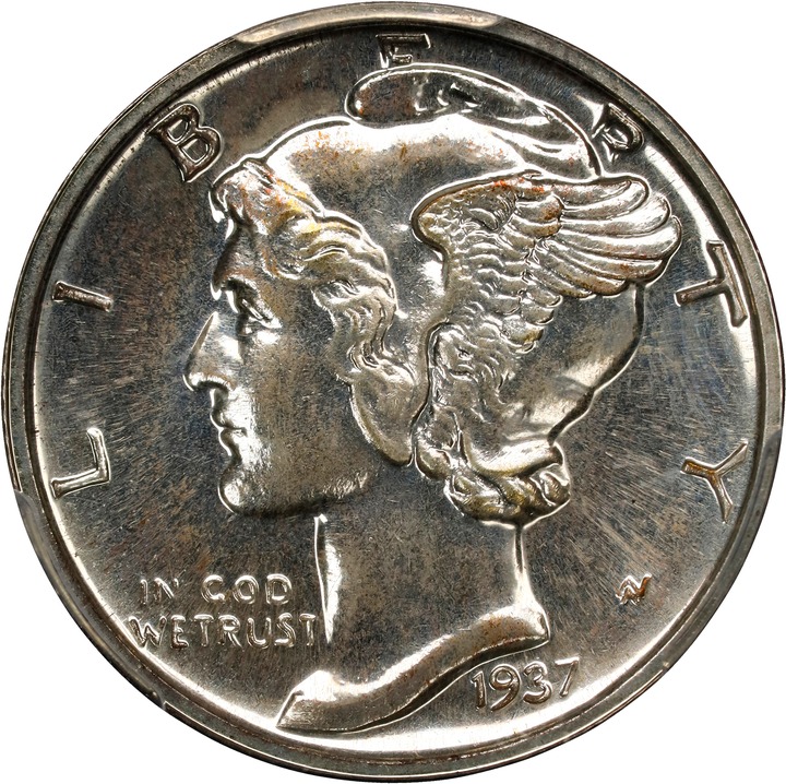 1937 10c PR67 thumbnail 7