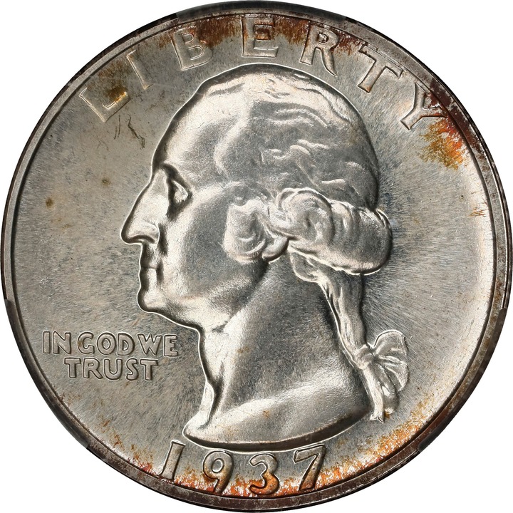 1937 25c PR68 thumbnail 5