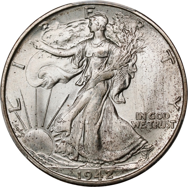 Image for 1942-D 50c F15