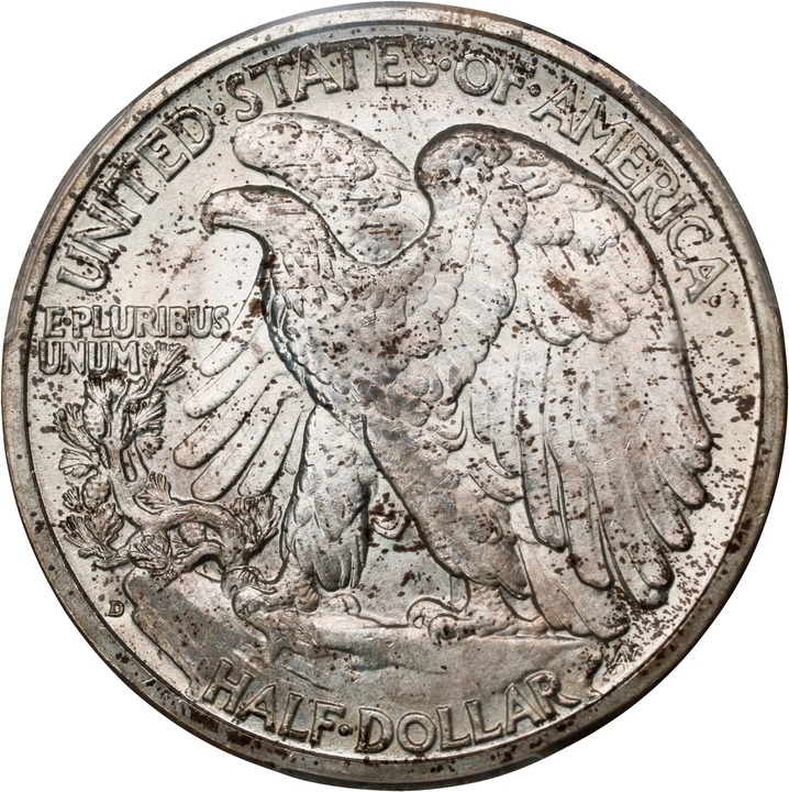 1942-D 50c F15 thumbnail 2
