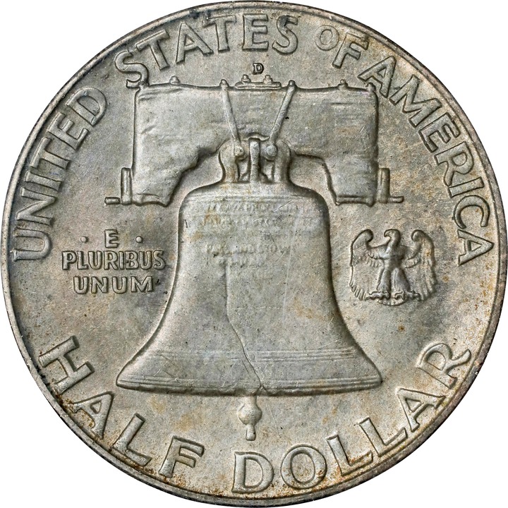 1957-D 50c AU53 thumbnail 16