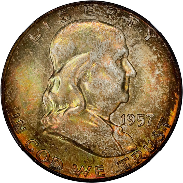 1957-D/D 50c Repunched Mintmark, FS-502 MS thumbnail 11