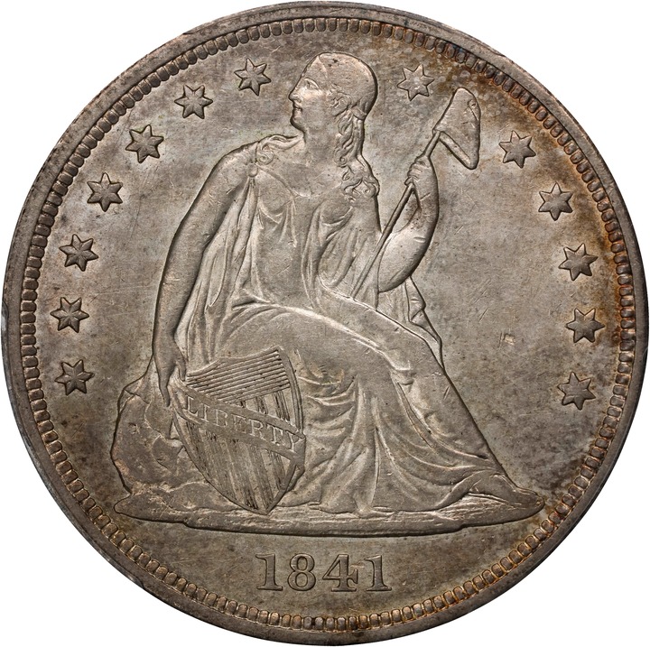 1841 $1 MS60 thumbnail 18
