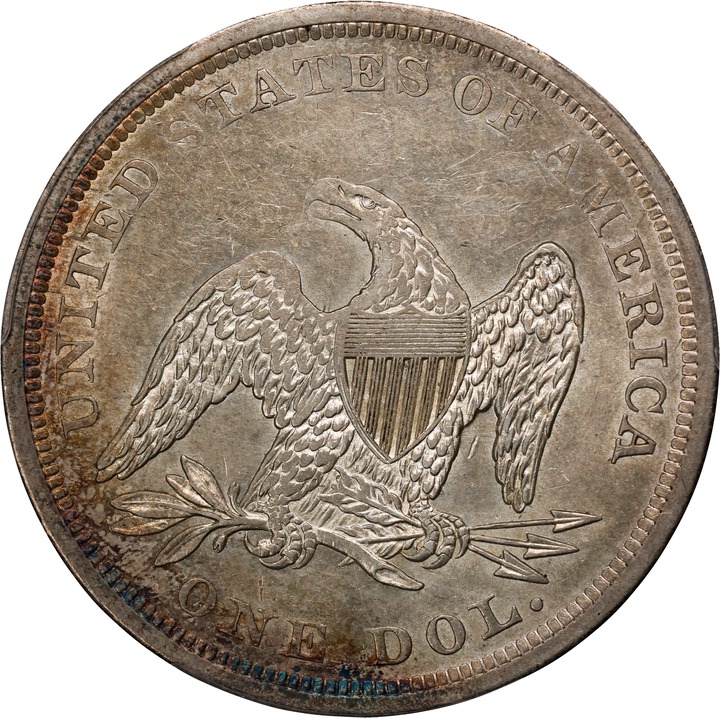 1841 $1 MS60 thumbnail 19