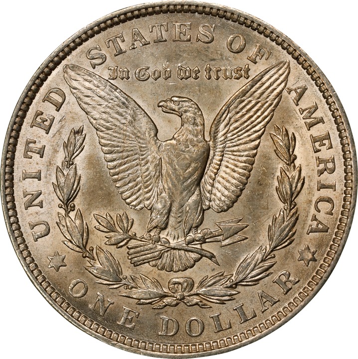 1921 $1  Morgan AG3 CAC thumbnail 4