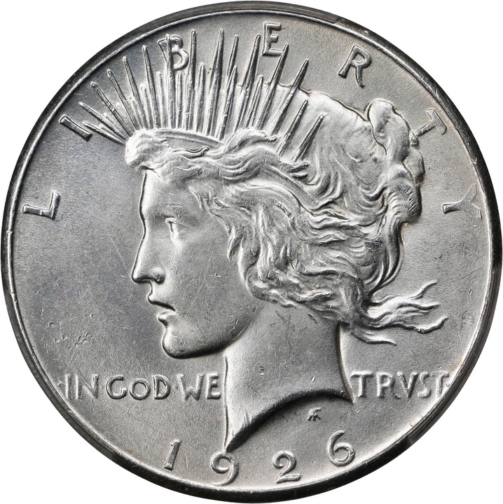 1926 $1 MS61 thumbnail 3