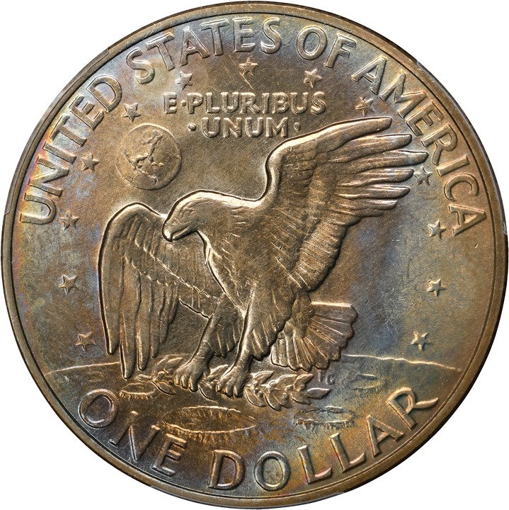 1972-D $1 MS66 thumbnail 4