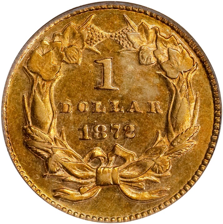 1872 G$1 MS thumbnail 13